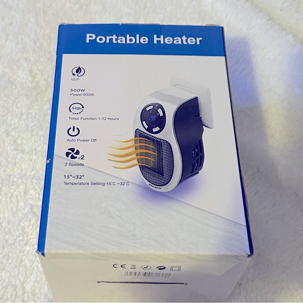 Portable Household Heater Air Heater, Mini Heater, Wall Mounted Winter W…‎